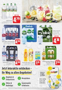 Volvic im aktuellen Trinkgut Prospekt (Pforzheim) Volvic im Trinkgut Prospekt "Aktuelle Angebote" mit 8 Seiten (Pforzheim)