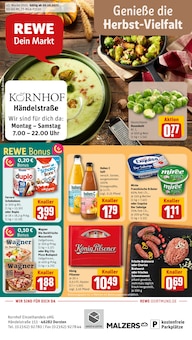 REWE Prospekt der KW 43 "Dein Markt" Aktueller REWE Prospekt "Dein Markt" Seite 1 von 33 Seiten