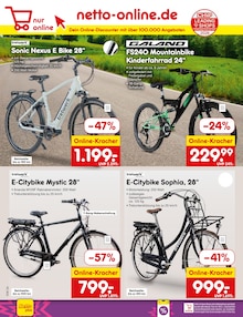 Fahrrad im aktuellen Netto Marken-Discount Prospekt (Offenbach (Main)) Fahrrad im Netto Marken-Discount Prospekt "Aktuelle Angebote" mit 71 Seiten (Offenbach (Main))