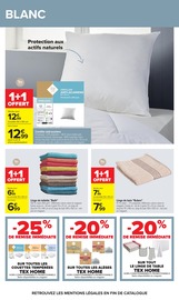 Promos Couette dans le catalogue "CARREFOUR" de Carrefour Couette en promo dans le catalogue Carrefour à la page 45