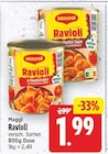 Ravioli von Maggi für 1,99 € bei E center im Angebot Ravioli von Maggi im aktuellen E center Prospekt
