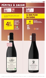 Promos Saint Joseph dans le catalogue "FOIRE AUX VINS LE GUIDE DES BONS PLANS" de Carrefour à la page 33