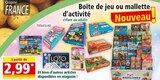Promo Boîte de jeu ou mallette d’activité à 2,99 € dans le catalogue Norma à Haréville