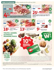 Viande en promo dans le catalogue Auchan Hypermarché à la page 12