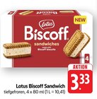 E center - Biscoff Sandwich Angebot im Prospekt Biscoff Sandwich bei E center im Prospekt "" für 3,33 €