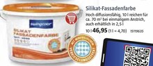 Silikat-Fassadenfarbe bei BAUHAUS in Saarbrücken Silikat-Fassadenfarbe im Angebot bei BAUHAUS Saarbrücken für 46,95 €