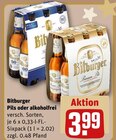 Pils Angebote von Bitburger bei REWE Beckum für 3,99 €