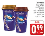 Iced Coffee Macchiato Angebote von Mövenpick bei E center Bamberg für 0,99 €