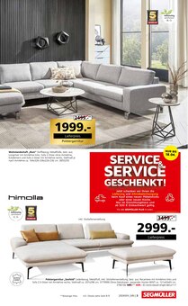 Sitzmöbel im Segmüller Prospekt "Wohndesign - Inspirierende Ideen für Ihr Zuhause" mit 30 Seiten (Ludwigshafen (Rhein))
