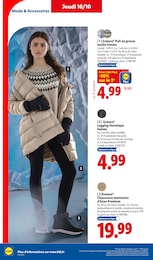 Prix et réduction Legging femme dans le prospectus Lidl en cours Offre Legging femme dans le catalogue Lidl du moment à la page 40