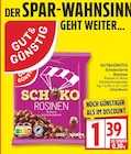 Schokolierte Rosinen von Gut & Günstig im aktuellen EDEKA Prospekt für 1,39 €