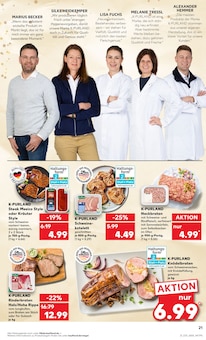 Fleisch im Kaufland Prospekt "Aktuelle Angebote" mit 59 Seiten (Paderborn)