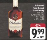 Finest Blended Scotch Whisky Angebote von Ballantine's bei E center Hof für 9,99 €