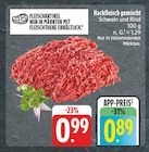 EDEKA - Hackfleisch gemischt Angebot im Prospekt Hackfleisch gemischt bei EDEKA im Prospekt "" für 0,89 €