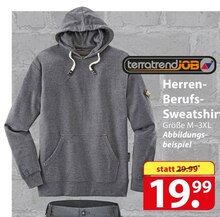 terratrend JOB Herren-Berufs-Sweatshirt bei famila Nordost in Bremen terratrend JOB Herren-Berufs-Sweatshirt im Angebot bei famila Nordost Bremen für 19,99 €
