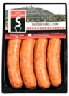 4 saucisses fumées à cuire - Secret du Val d'Argent dans le catalogue Norma