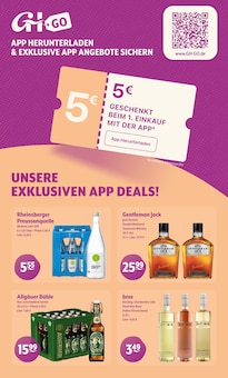 Whiskey im Getränke Hoffmann Prospekt "Aktuelle Angebote" mit 12 Seiten (Potsdam)