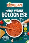 Meine vegane Bolognese Sauce von Biovegan im aktuellen budni Prospekt