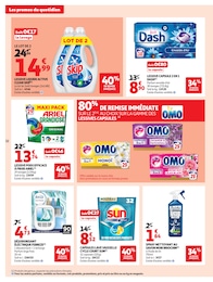 Offre Lessive dans le catalogue Auchan Hypermarché du moment à la page 32
