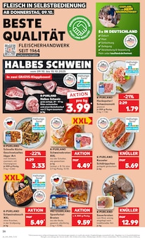 Schweinefilet im aktuellen Kaufland Prospekt (Hannover) Schweinefilet im Kaufland Prospekt "Aktuelle Angebote" mit 63 Seiten (Hannover)