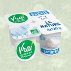Yaourt spécialité au lait de brebis bio nature - VRAI dans le catalogue Intermarché Hyper