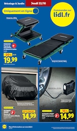 Prix et réduction Tabouret dans le prospectus Lidl en cours Offre Tabouret dans le catalogue Lidl du moment à la page 6