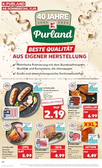 Schweinebauch Angebot im aktuellen Kaufland Prospekt auf Seite 20
