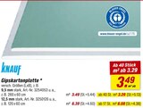 Gipskartonplatte 9,5 mm stark bei toom Baumarkt im Friedberg Prospekt für 3,29 €