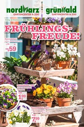 Garten-Center Nordharz GmbH & Co. KG Prospekt "FRÜHLINGSFREUDE!" für Torfhaus, 8 Seiten, 18.03.2023 - 25.03.2023 Garten-Center Nordharz GmbH & Co. KG Prospekt "FRÜHLINGSFREUDE!" für Torfhaus, 8 Seiten, 18.03.2023 - 25.03.2023