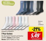 Socken von esmara/LIVERGY im aktuellen Lidl Prospekt für 5,49 €