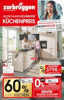 Zurbrüggen Prospekt Deutschlands schärfster Küchenpreis! mit  Seiten