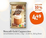 Gold Cappuccino Angebote von Nescafé bei tegut Stuttgart für 4,49 €