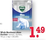 Bonbons ohne Zucker von Wick im aktuellen E center Prospekt