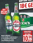 Pilsener von Beck's für 10,99 € bei EDEKA im Angebot Pilsener von Beck's im aktuellen EDEKA Prospekt