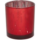 Photophore en verre mercurisé en promo à 2,79 € chez Carrefour Photophore en verre mercurisé dans le catalogue Carrefour