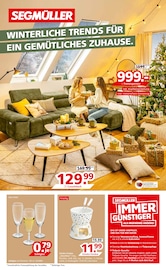 Aktueller Segmüller Prospekt "WINTERLICHE TRENDS FÜR EIN GEMÜTLICHES ZUHAUSE." mit 28 Seiten