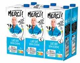 Lait UHT Demi-Écrémé - Merci en promo chez Intermarché Angers à 6,72 €