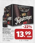 Schwarzbier im Angebot bei combi in Osnabrück Schwarzbier Angebote von Köstritzer bei combi Osnabrück für 13,99 €