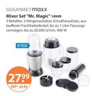 Mixer Set 'Mr. Magic' von GOURMETmaxx im aktuellen V-Markt Prospekt für 27,99 €