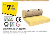 Promo Rouleau de laine  mrk 40 ép. 200 mm à 7,99 € dans le catalogue Tout Faire à Aigurande