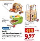 Babyspielzeug im Lidl Prospekt Holz-Motorikspielzeug groß im aktuellen Lidl Prospekt für 9,99 €