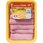 Escalopes de dinde - CARREFOUR en promo chez Carrefour Escalopes de dinde - CARREFOUR dans le catalogue Carrefour
