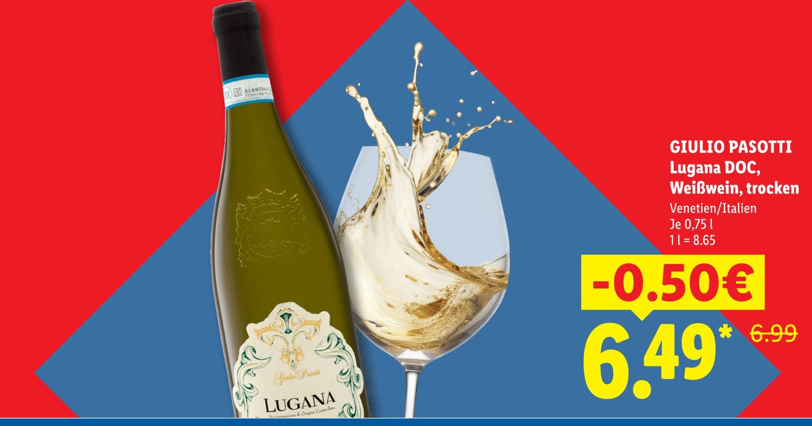 Lugana DOC, Weißwein, trocken