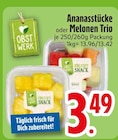 Ananasstücke Angebote von Obst Werk bei EDEKA Regensburg für 3,49 €