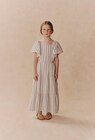 Robe longue rayée avec détails de découpes en promo chez Monoprix Colmar Colmar à 22,79 €