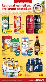 Bier im Penny Prospekt "Wer günstig will, muss Penny." mit 38 Seiten (Neumünster)