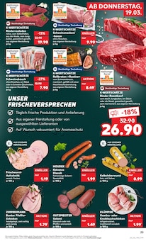 Braten im Kaufland Prospekt "Aktuelle Angebote" mit 56 Seiten (Wuppertal)