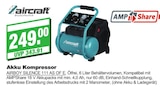 Akku Kompressor AIRBOY SILENCE 111 AS OF E Angebote von Aircraft bei EGGER Fachmarkt Landshut für 249,00 €