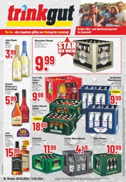 Aktueller Trinkgut Getränkemärkte Prospekt für Harsum: Aktuelle Angebote mit 10} Seiten, 06.05.2024 - 11.05.2024