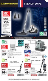 Aspirateur Balai en promo dans le catalogue Carrefour à la page 6